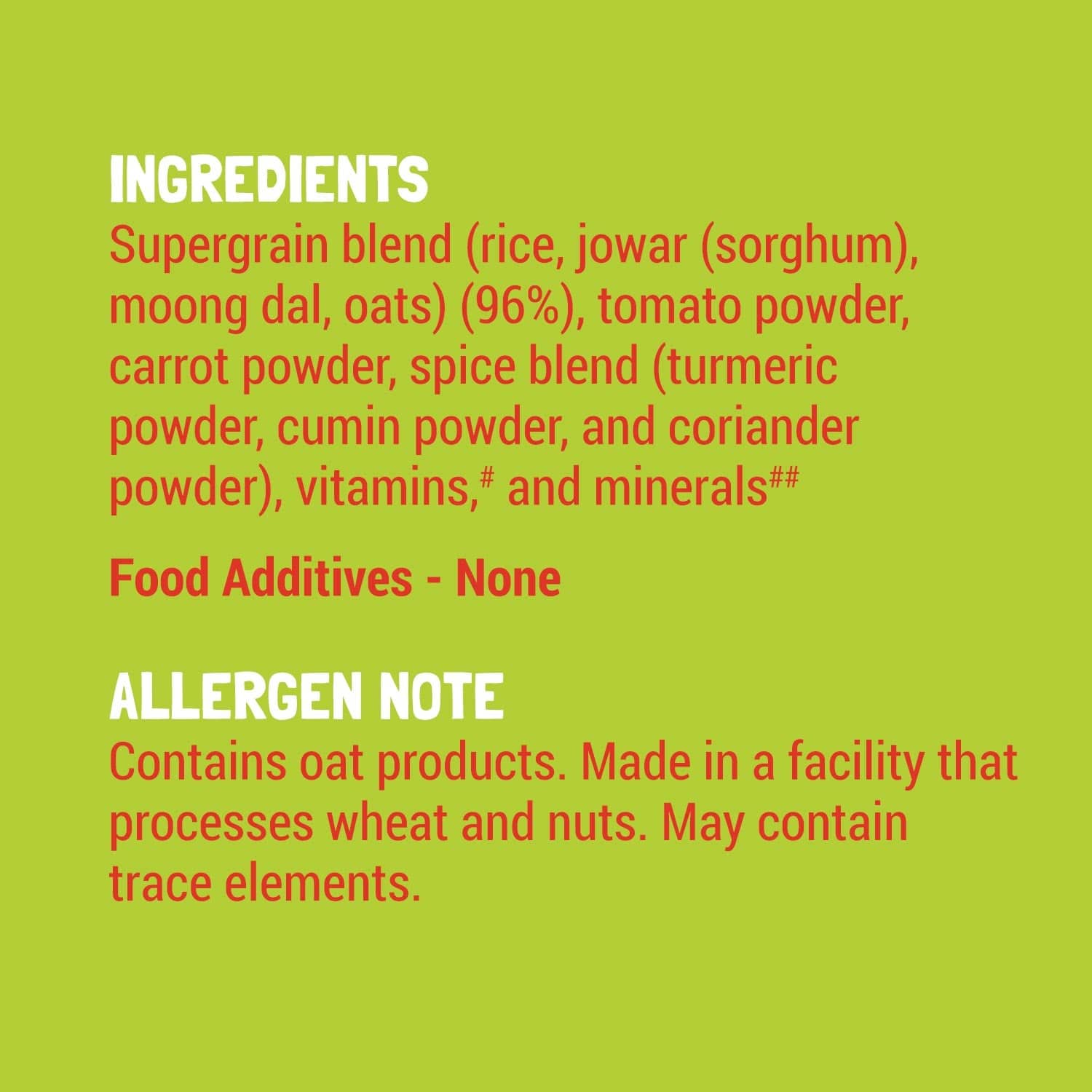 Slurrp Farm Baby Cereal Trial Pack - Moong Dal Khichdi