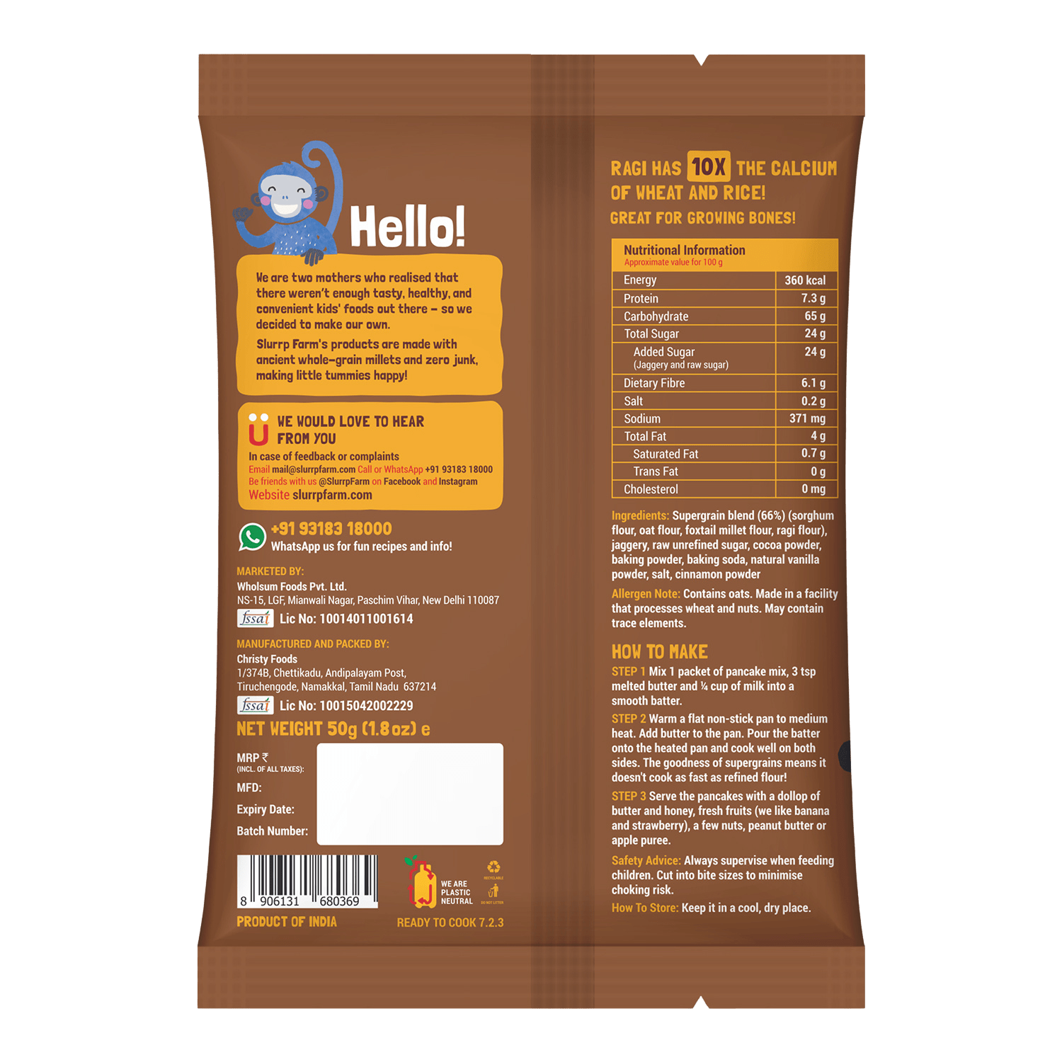 Slurrp Farm Healthy Snacks Trial Pack Combo