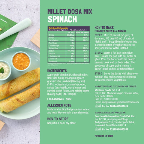 Super Combo- Millet Dosa (Pack of 2)