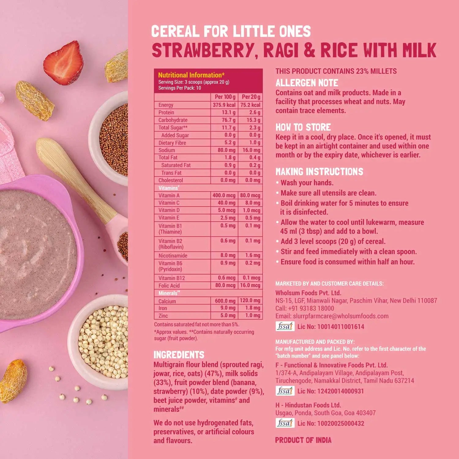 Slurrp Farm Cereal Bestseller Super Combo: Cereals for Little Ones