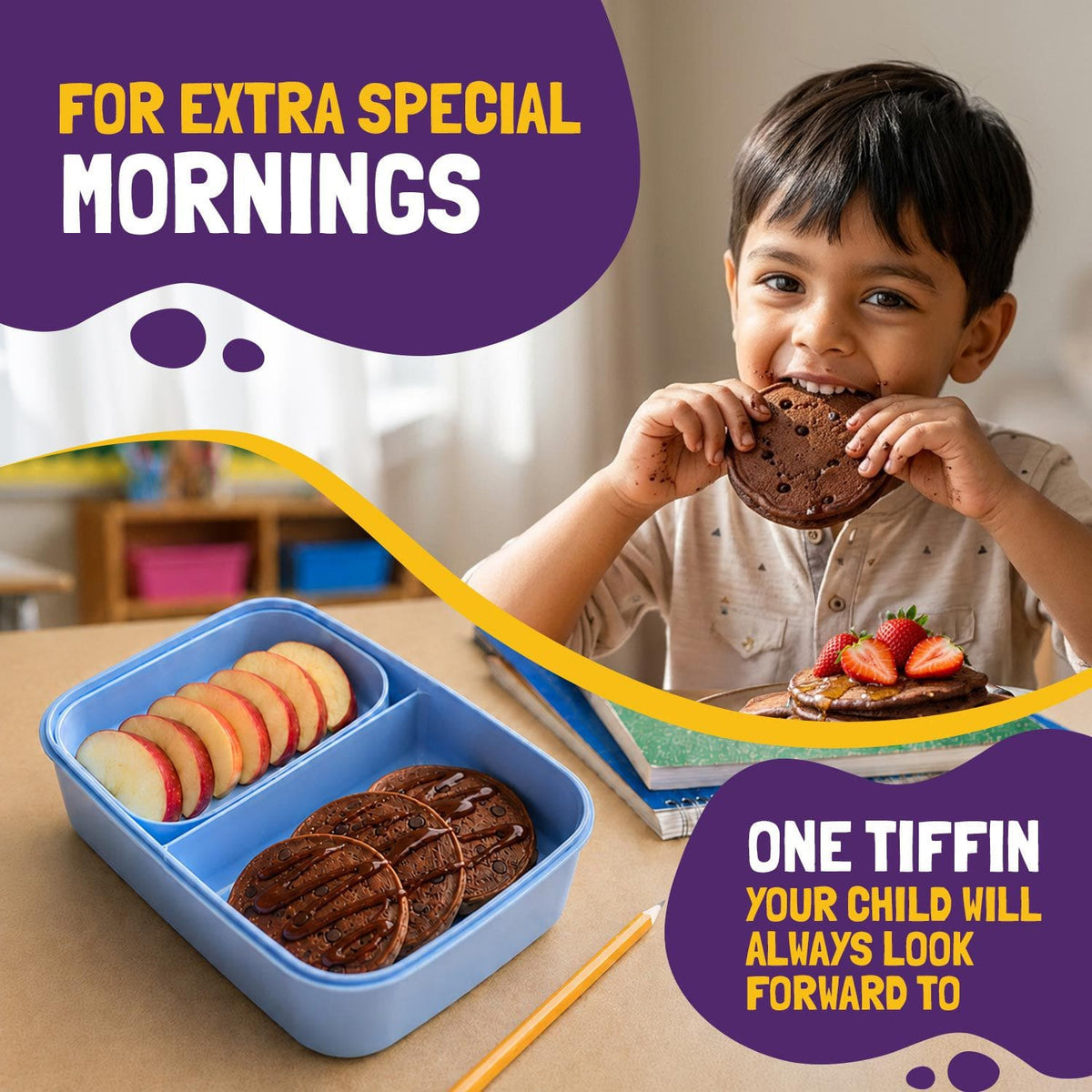 Slurrp Farm Pancake Double Chocolate Millet Pancake Mix