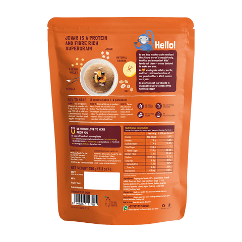 Blueberry & Classic Combo: Millet Pancake (Pack of 2)