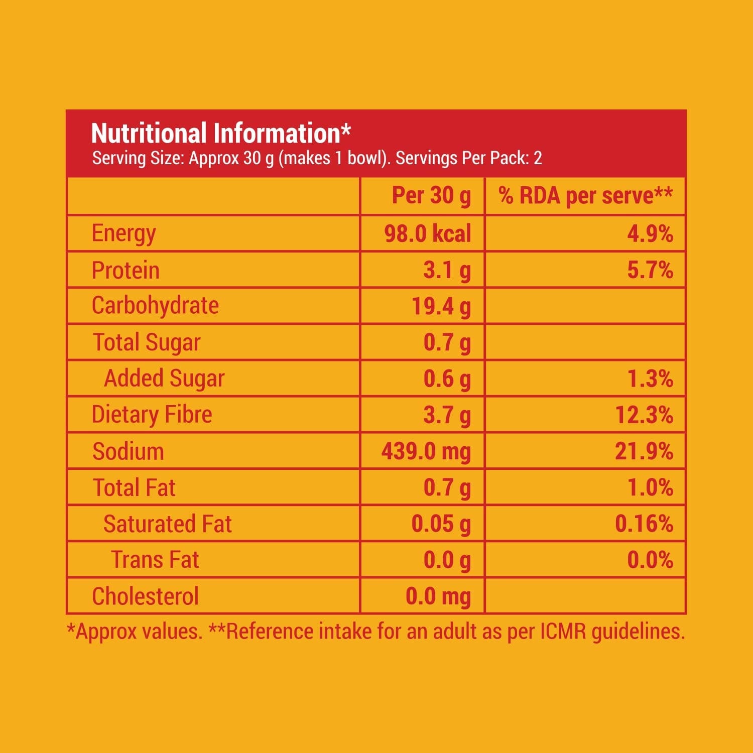Slurrp Farm Instant Noodle Instant Noodles - Serves 2 (Pack of 1)