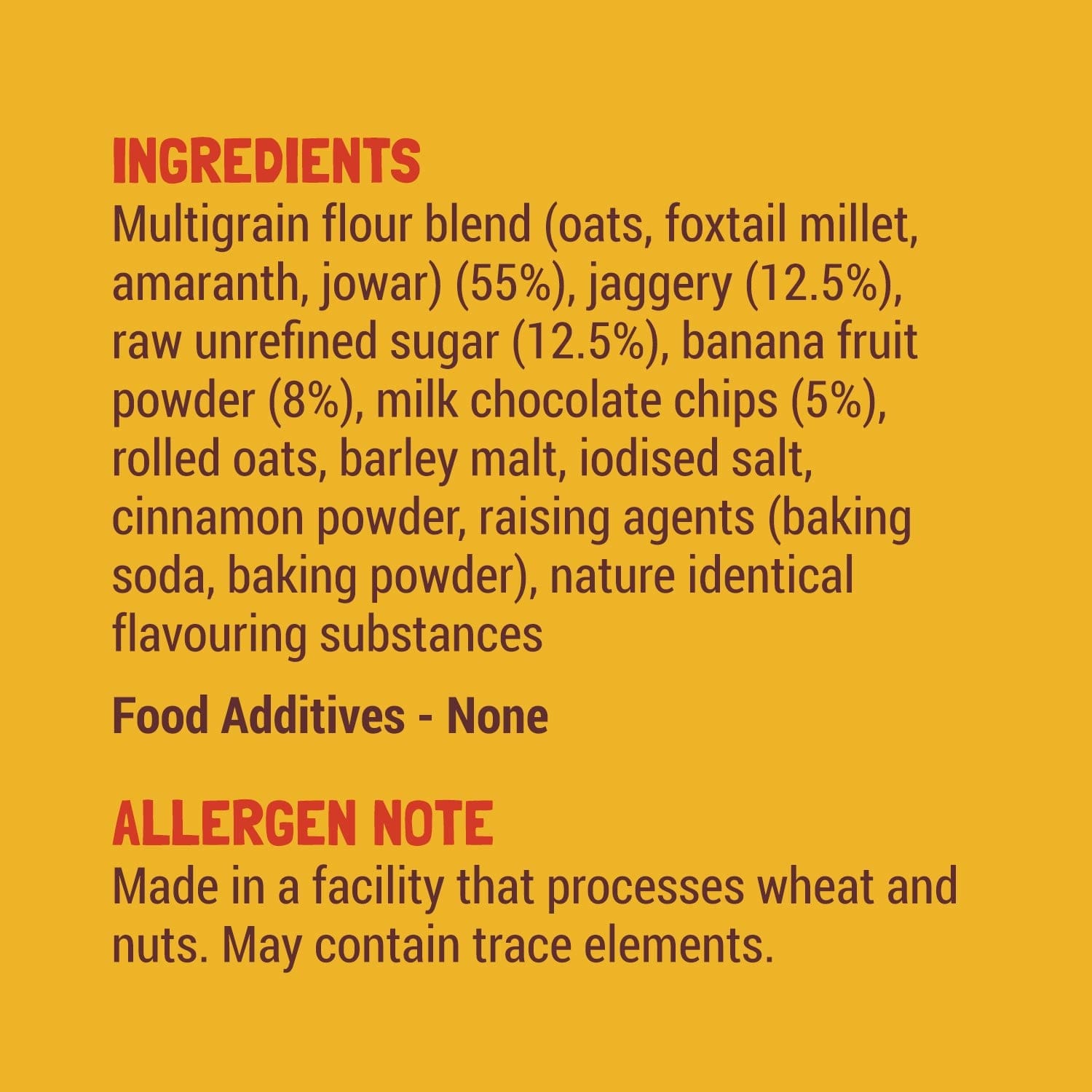 Slurrp Farm Pancake Banana Choco-Chip Millet Pancake Mix | No Maida