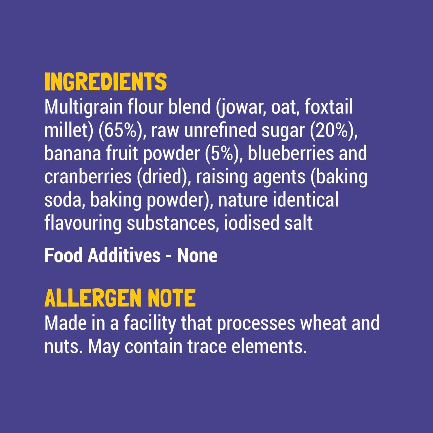 Slurrp Farm Pancake Blueberry Millet Pancake Mix