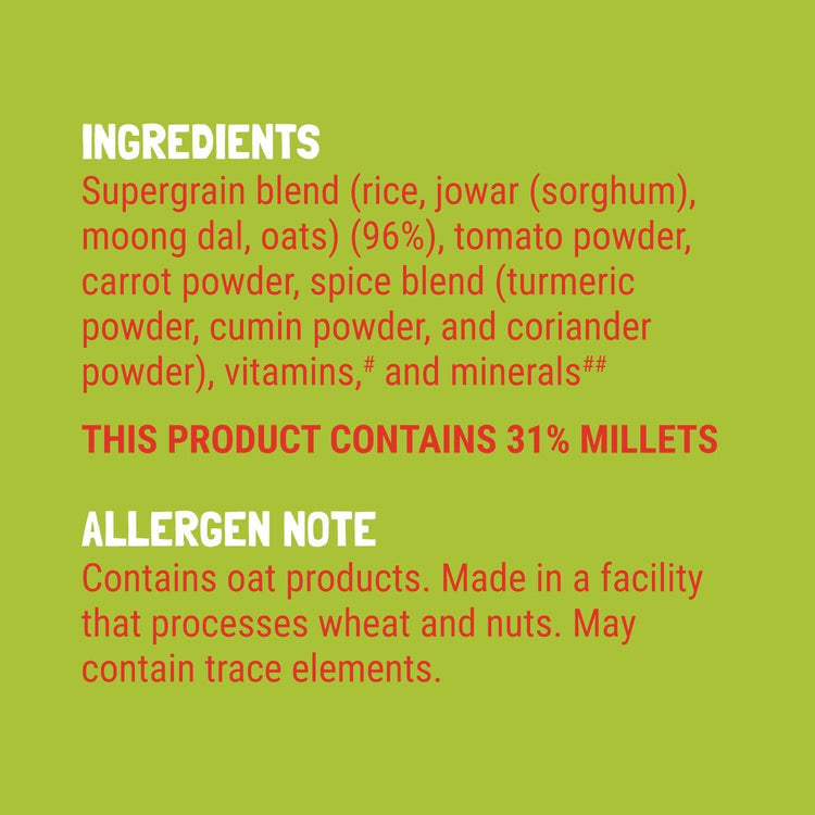 Slurrp Farm Cereal pack of 1 Moong Dal Khichdi Porridge Mix