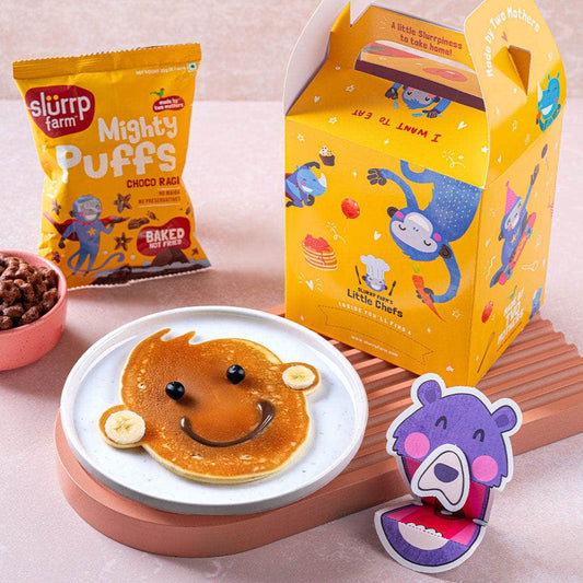 Slurrp Farm Animal Return Gift Kit | Pancake