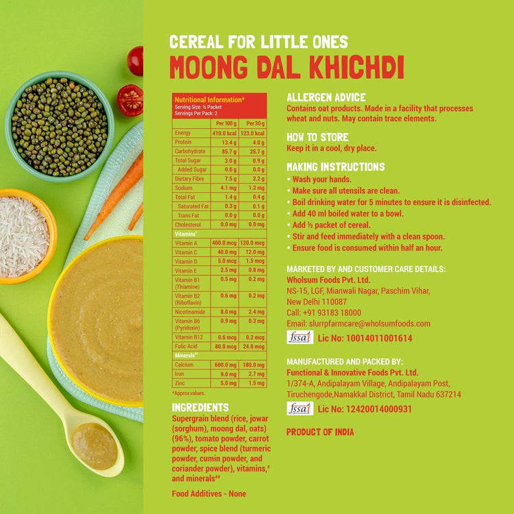 Slurrp Farm Cereal Cereal Trial Packs Combo (Pack of 4)