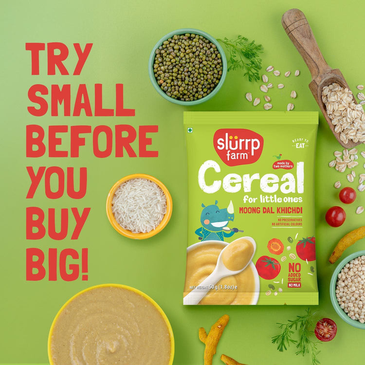 Slurrp Farm Cereal Cereal Trial Packs Combo (Pack of 4)