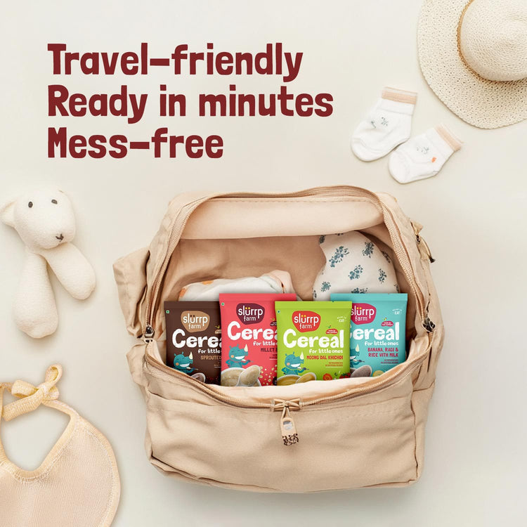 Slurrp Farm Cereal Cereal Trial Packs Combo (Pack of 4)