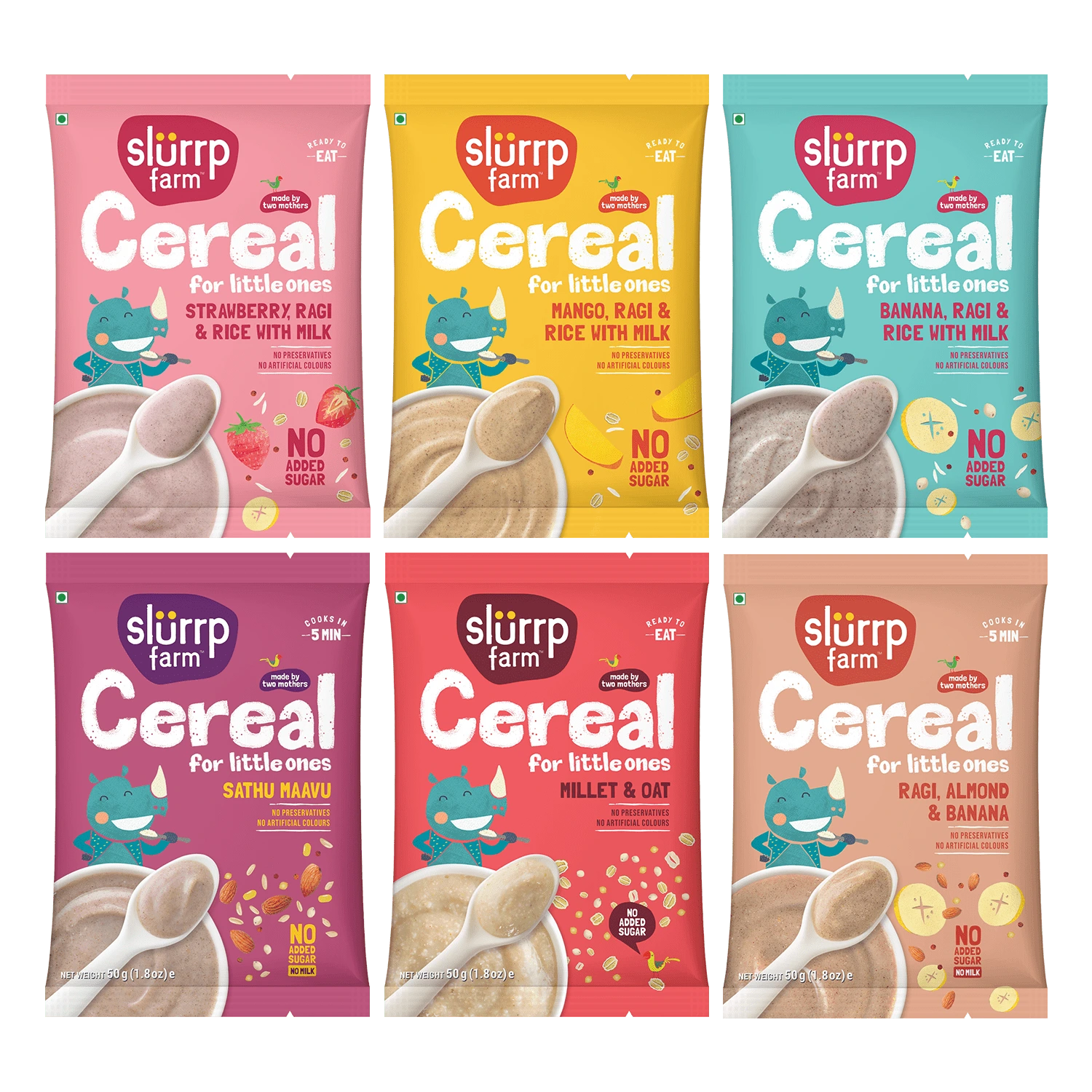Cereal Trial Packs Combo (Pack of 6)