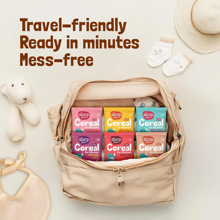 Slurrp Farm Cereal Cereal Trial Packs Combo (Pack of 6)