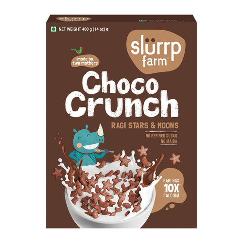 Slurrp Farm Choco Crunch - Ragi Stars and Moons