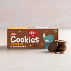 Choco Ragi Cookies | Yummy Multigrain Biscuit