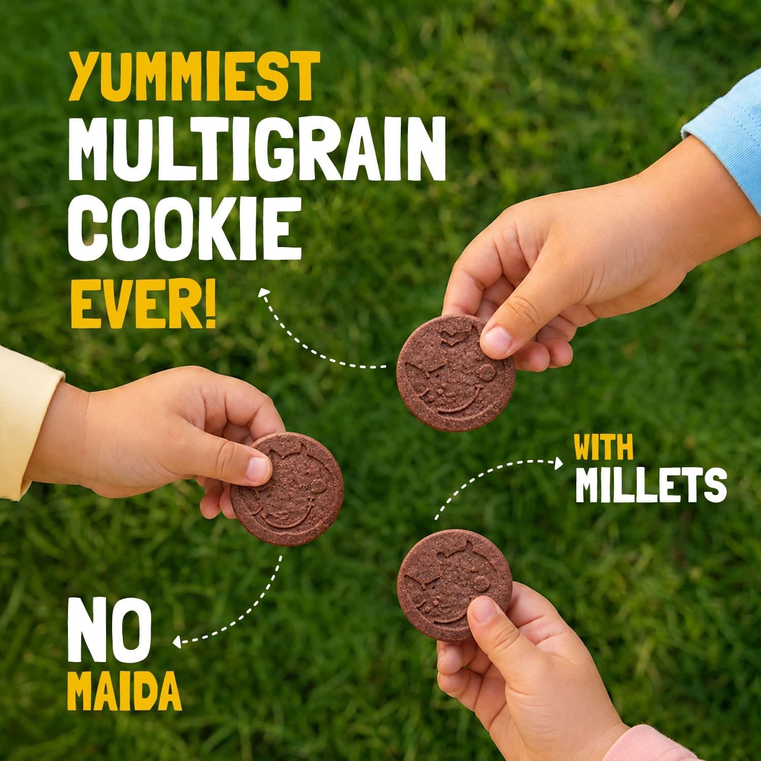 Slurrp Farm Cookies Choco Ragi Cookies | Yummy Multigrain Biscuits