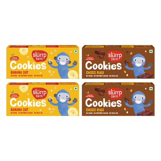 Slurrp Farm Cookies Slurrp Farm Yummy No Maida No Palm Oil Choco Ragi Cookies