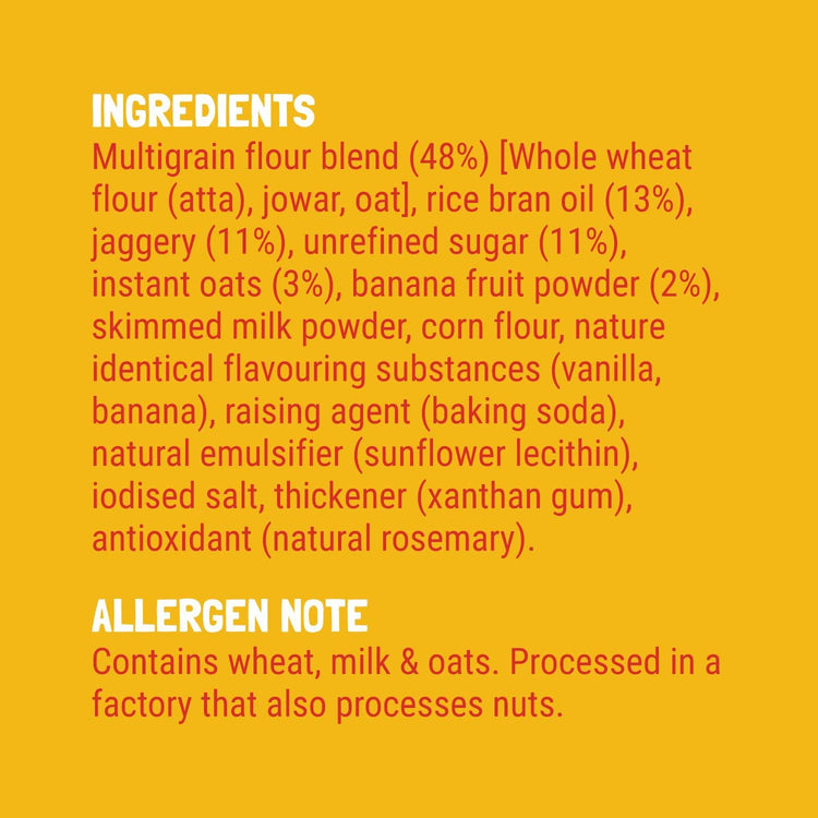 Slurrp Farm Choco Ragi and Banana Oat Cookies Combo Pack of 2