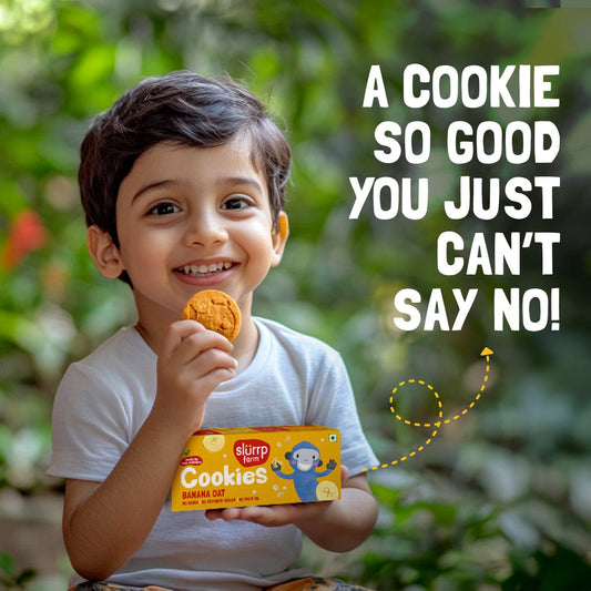 Slurrp Farm Cookies Slurrp Farm Yummy No Maida No Palm Oil Choco Ragi Cookies