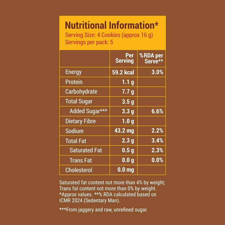 Slurrp Farm Choco Ragi and Banana Oat Cookies Combo Pack of 2
