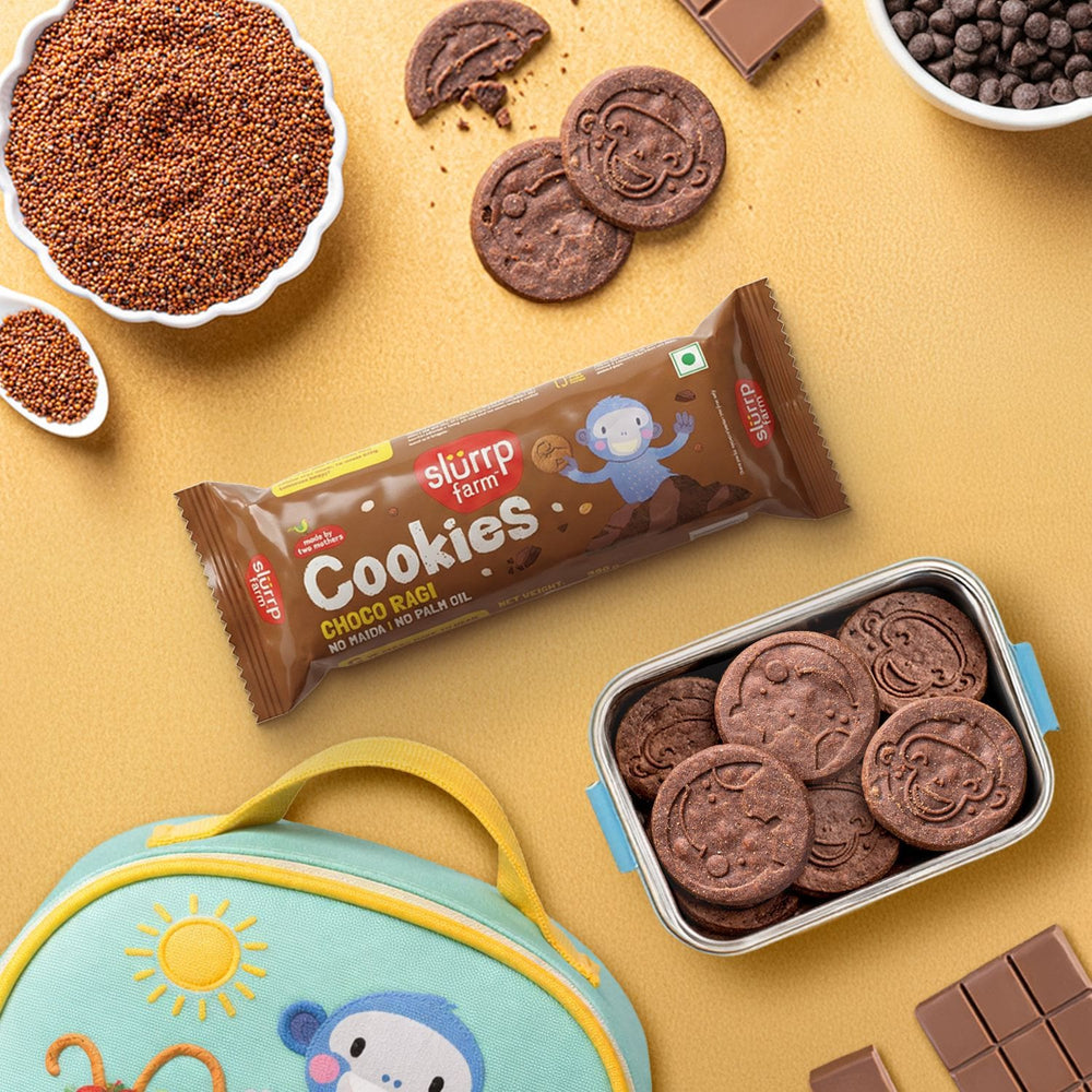 Choco Ragi Cookies Slug