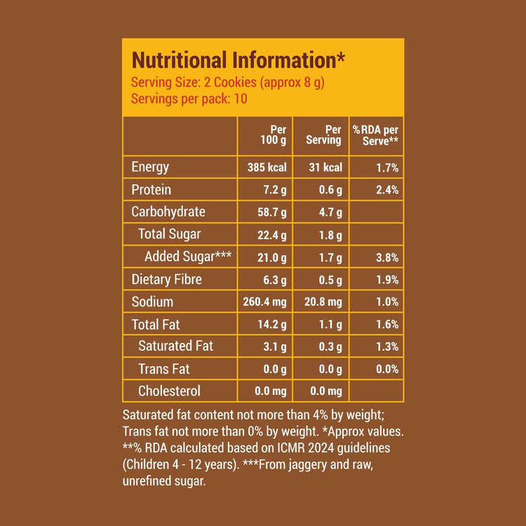 Slurrp Farm Choco Ragi Cookies Slug