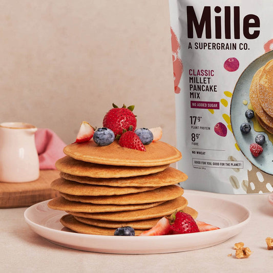 Mille Website Classic Pancake mix, 0 Sugar | No maida, 17g Protein