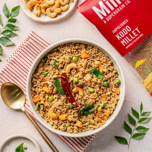 Mille Website Kodo Millet (Kodra/Arikelu) Fasting Friendly | No Soaking required