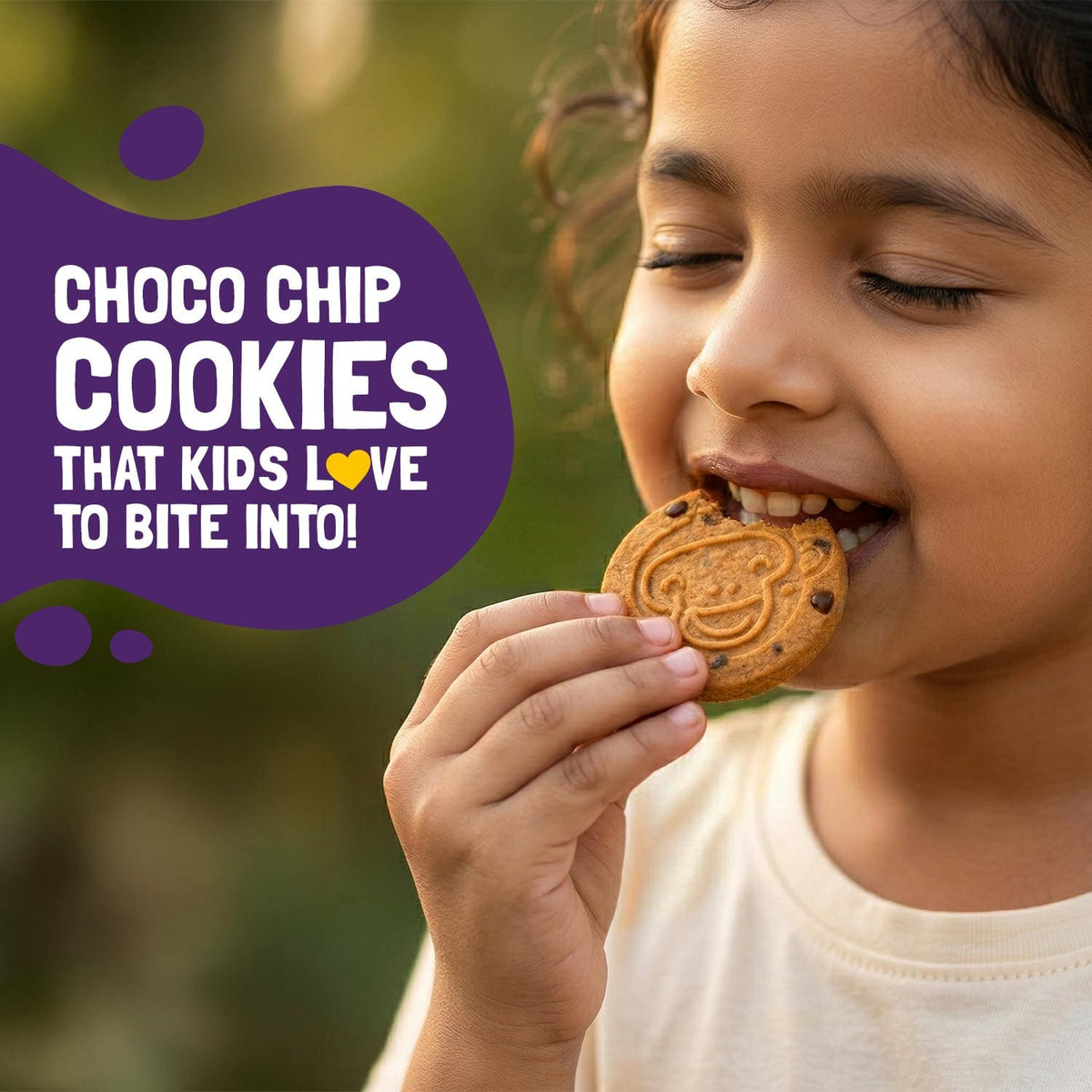 Slurrp Farm Cookies Double Choco Chip Cookies I Yummy Multigrain Biscuits