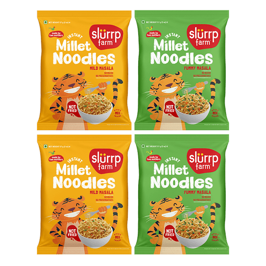 Instant Millet Noodles - Yummy Masala & Mild Masala