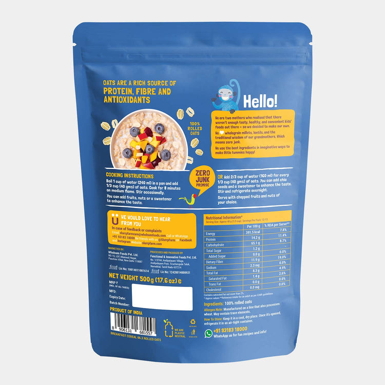 Slurrp Farm Oats Jumbo Rolled Oats