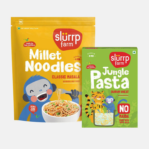 No Maida Millet Noodles & Jungle Pasta Combo