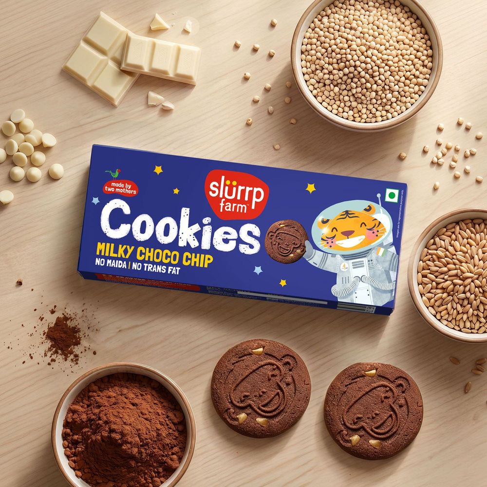 Milky Choco Chip Cookies I Yummy Multigrain Biscuits