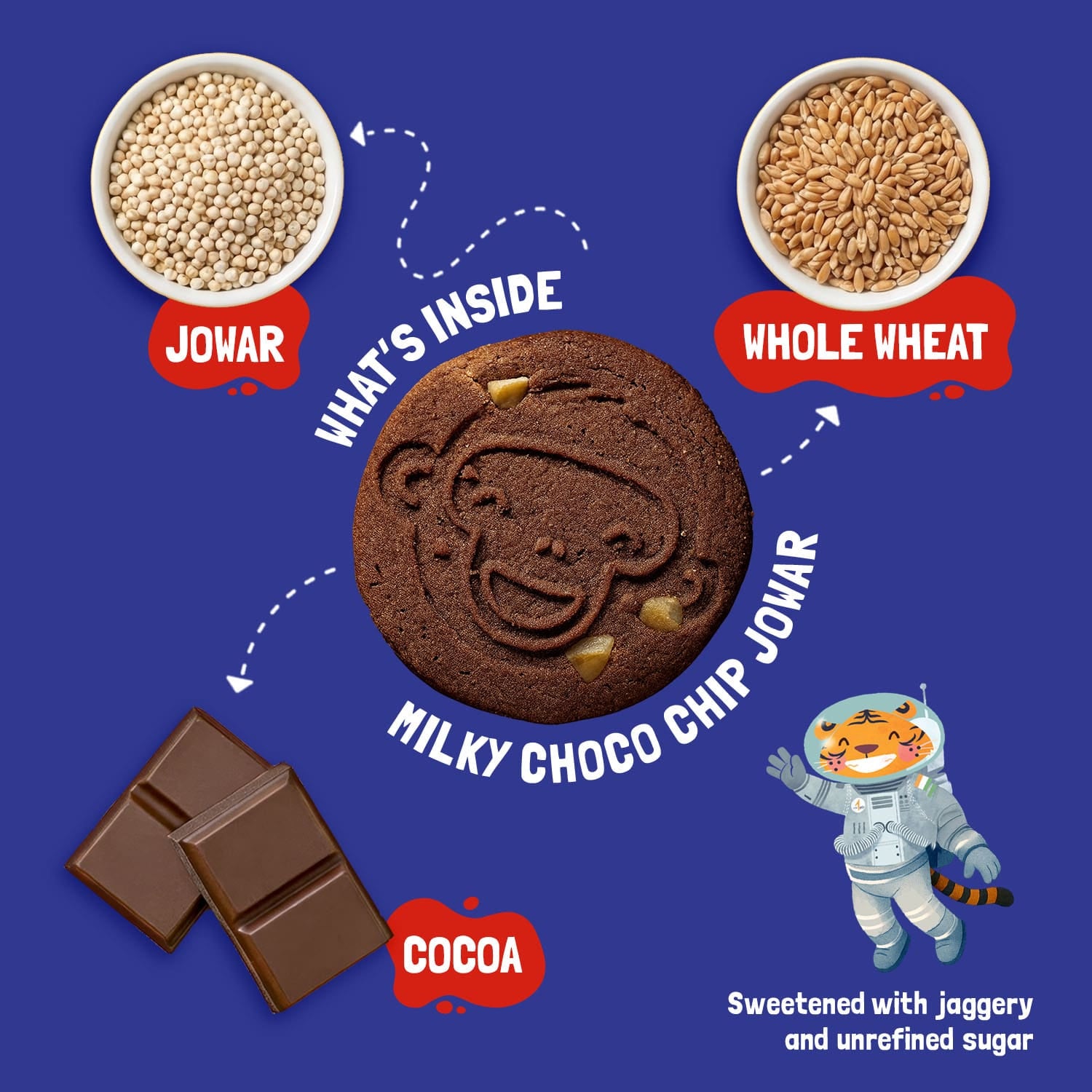 Slurrp Farm Cookies Milky Choco Chip Cookies I Yummy Biscuit
