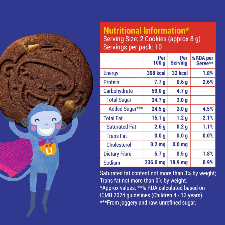 Slurrp Farm Cookies Milky Choco Chip Cookies I Yummy Biscuit
