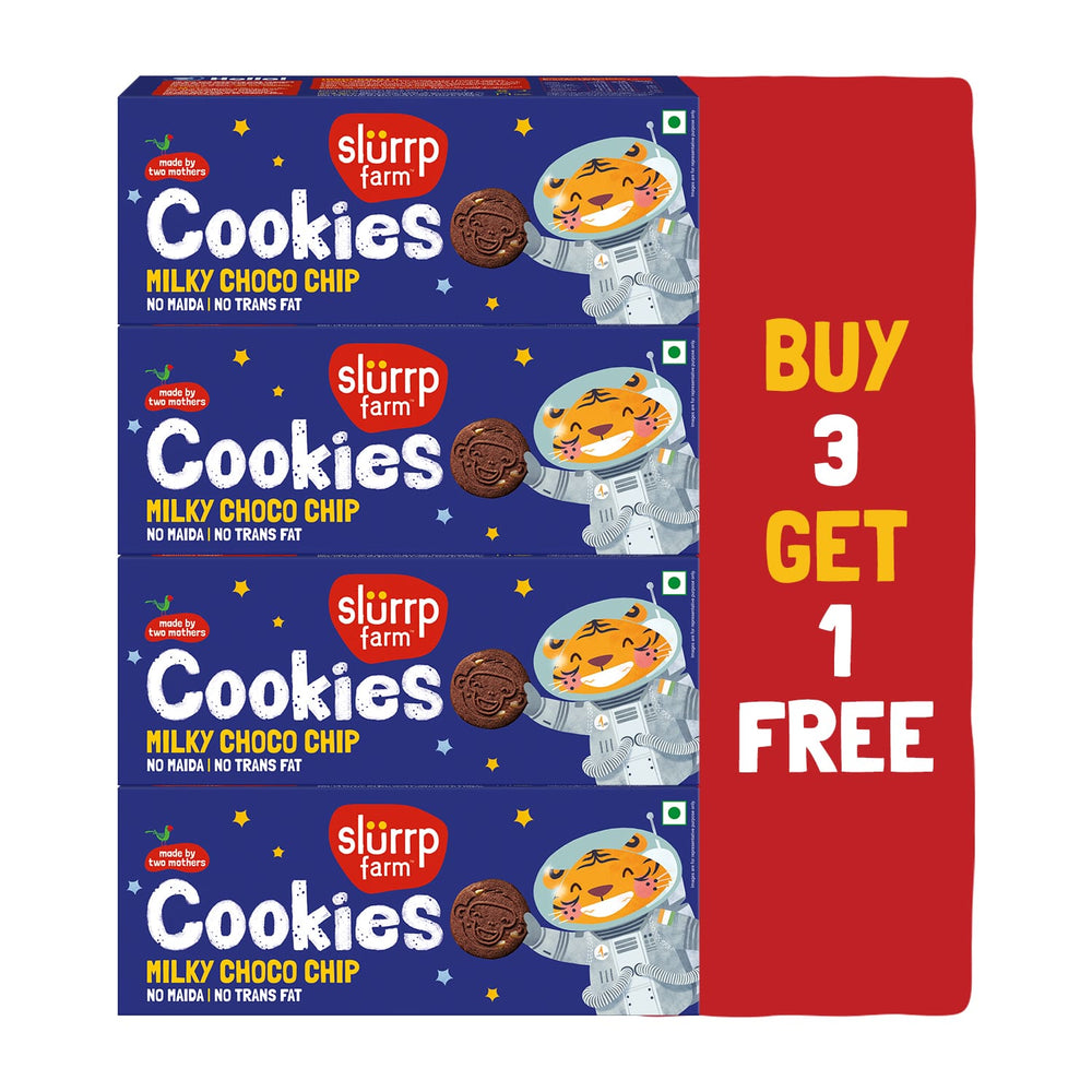 Milky Choco Chip Cookies  | Buy 3 Get 1 Free | Super Saver Pack