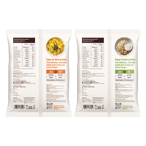 100% Whole Grains Combo - Little Millet & Foxtail Millet x 2