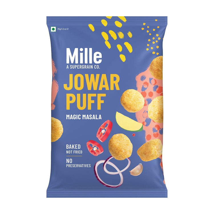 Mille Website Millet Puffs - Magic Masala