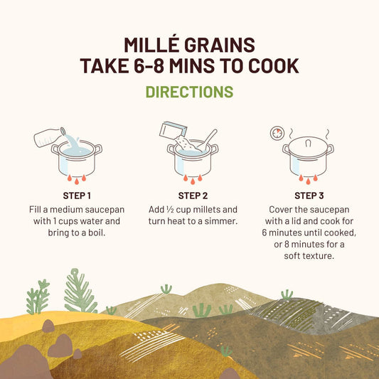 Mille Supergrain Little millet (Kutki) Fasting Friendly | No Soaking required