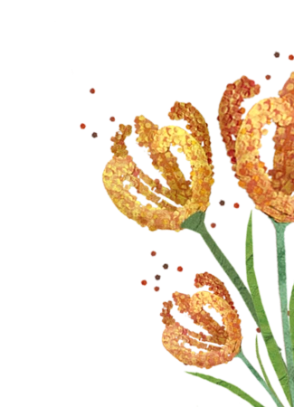 Decorative millet right