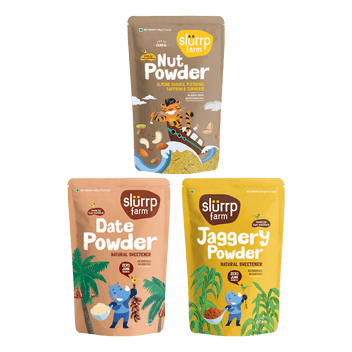 Slurrp Farm Natural Sweeteners Combo - Pack of 3
