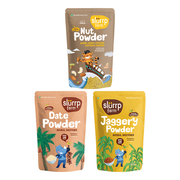 Slurrp Farm Natural Sweeteners Combo - Pack of 3