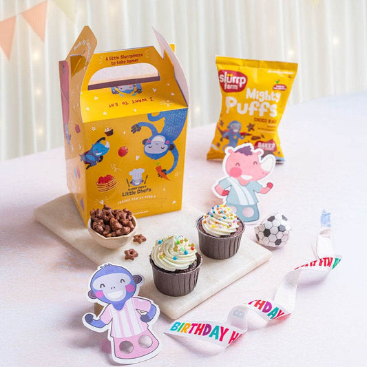 Slurrp Farm Sportstar Return Gift Kit | Cupcake