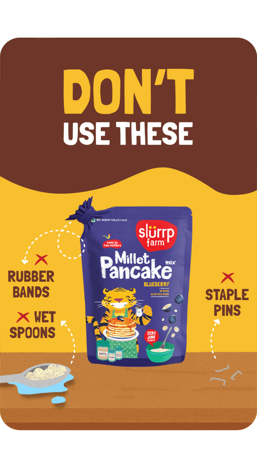Pancake mix info card