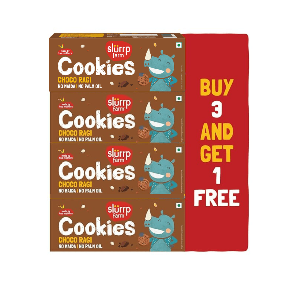 Choco Ragi Cookies | Buy 3 Get 1 Free | Super Saver Pack