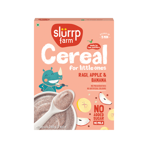 Ragi, Apple & Banana Cereal