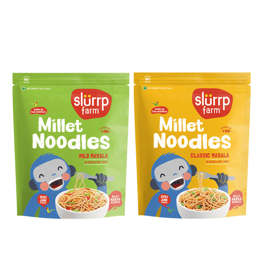 Millet Noodles Combo - Classic Masala & Mild Masala