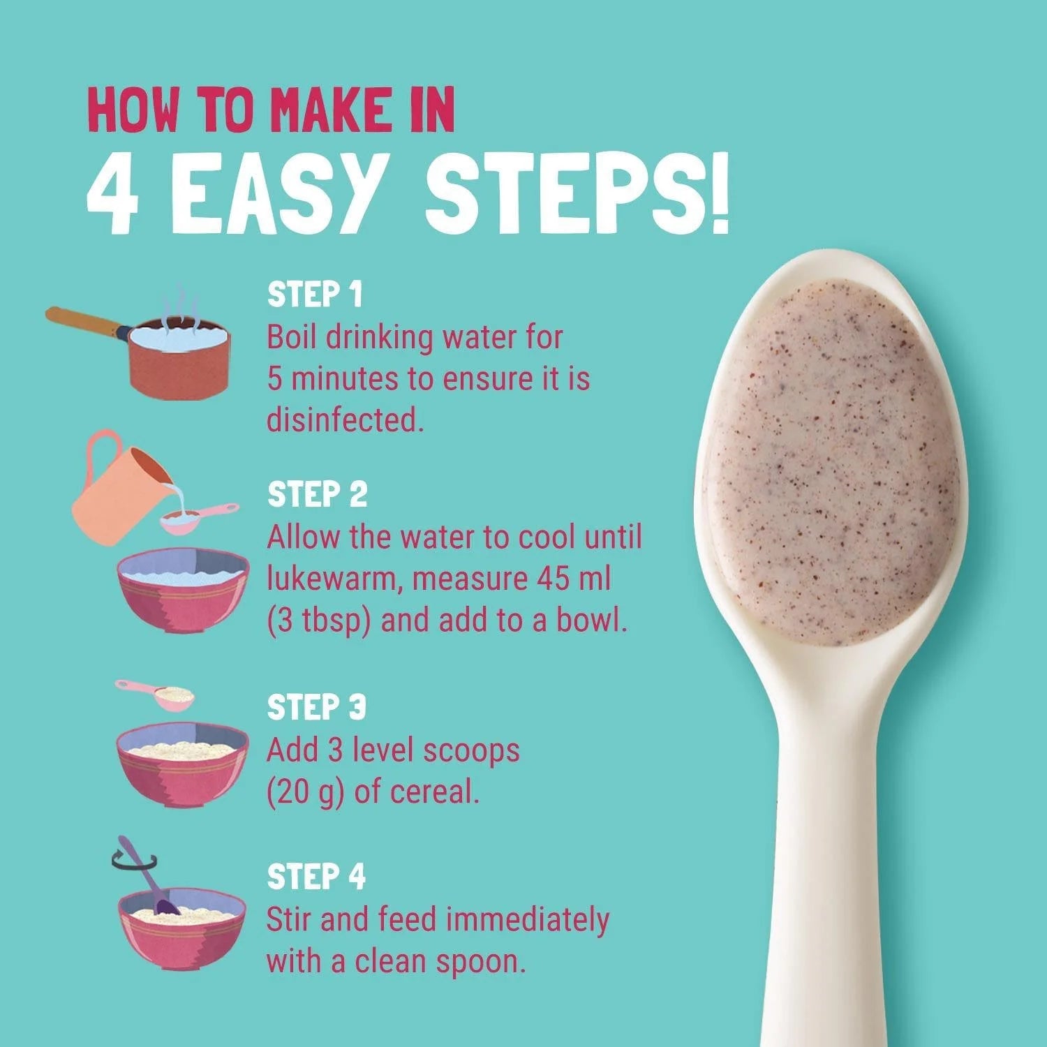 Slurrp Farm Cereal pack of 1 Banana, Ragi and Rice Cereal with Milk