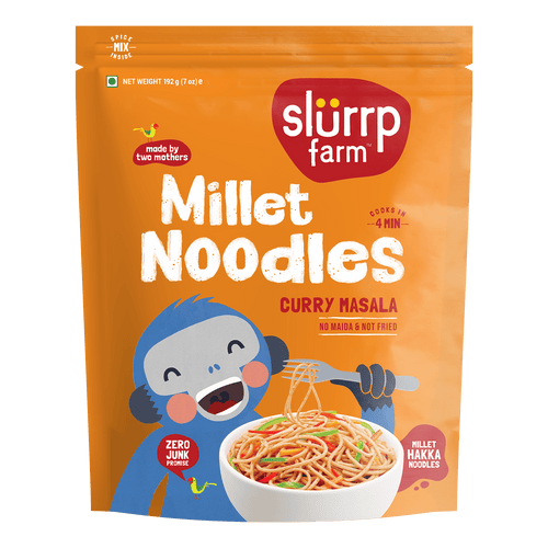 Slurrp Farm Millet Noodles - Curry Masala
