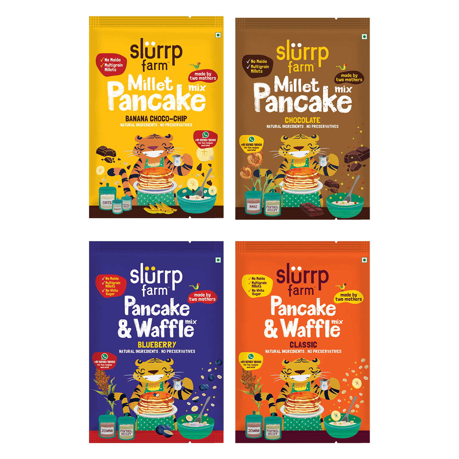 Slurrp Farm Pancakes Trial Pack Combo
